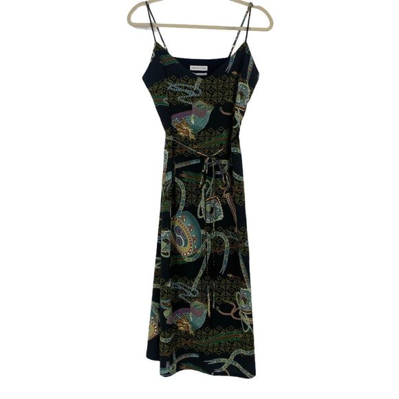 Urban Outfitters Jones Satin Tie Back Slip Dress - Picture 4 of 10